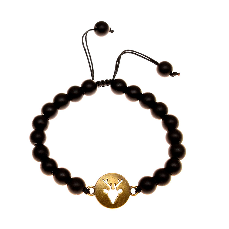 دستبند دلنار گالری مدل گوزن