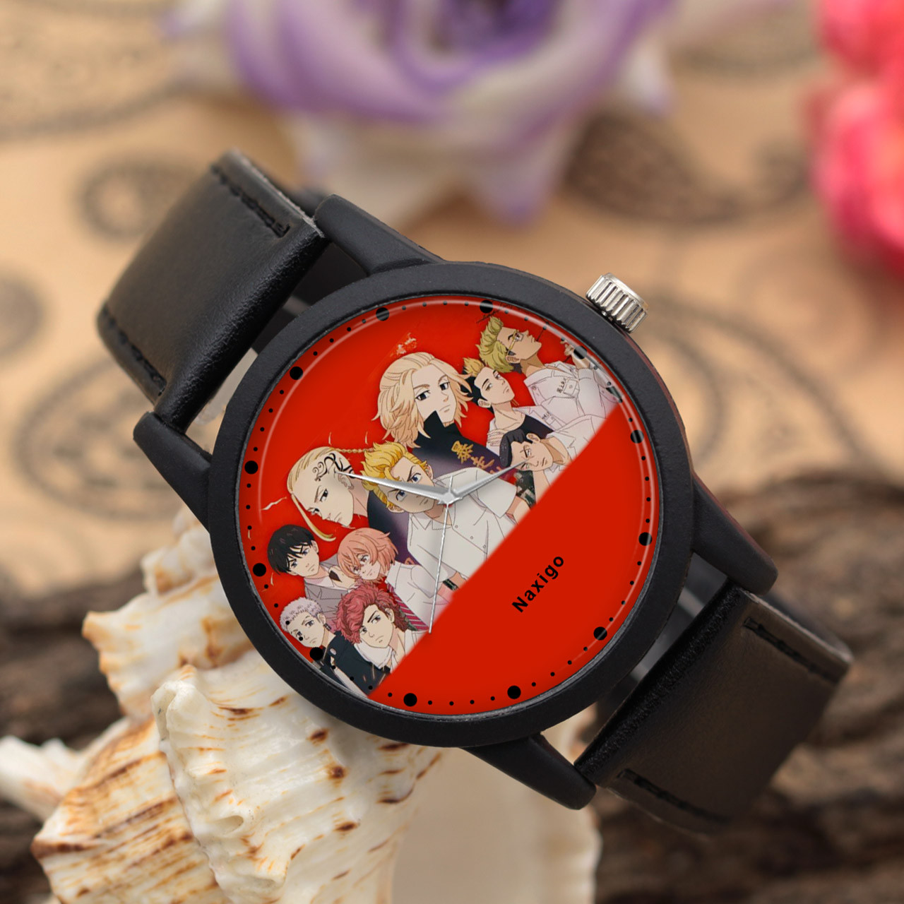 ساعت مچی عقربه ای ناکسیگو مدل Tokyo Revengers کد LF13239