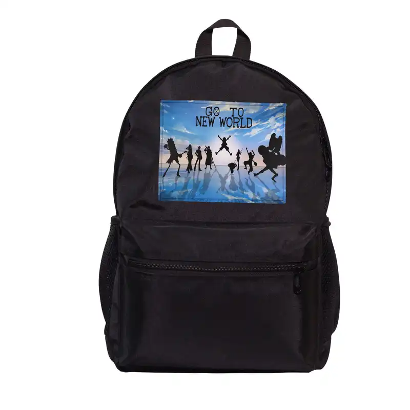 کوله پشتی مدل طرح انیمه وان پیس One Piece به همراه جامدادی