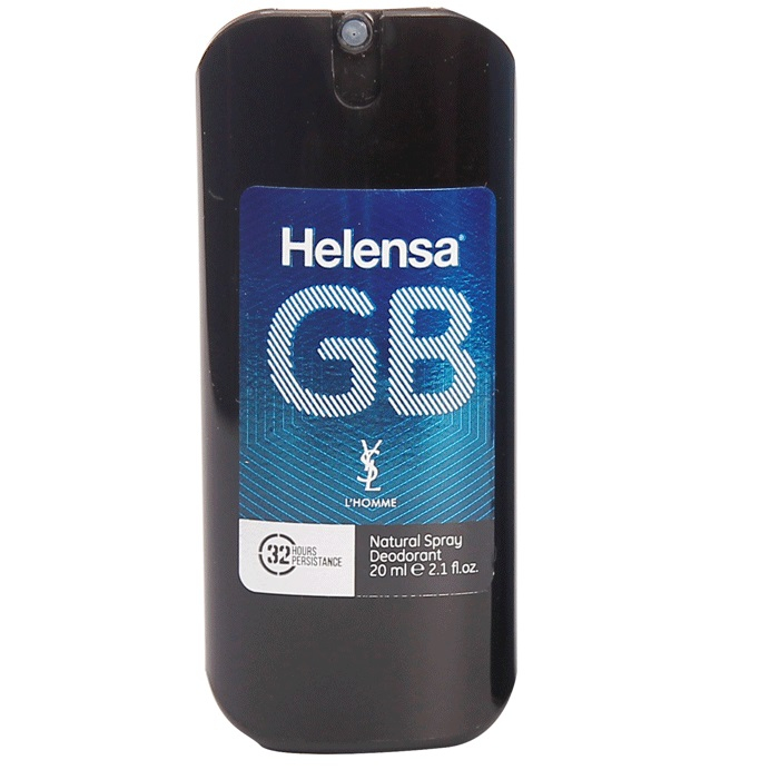 عطر جیبی مردانه هلنسا مدل YSL  L حجم 20 میلی لیتر