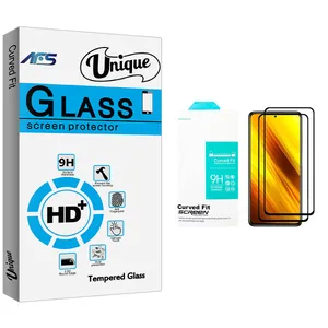 AFS Unique Glass Screen Protector For Xiaomi Xiami Redmi Poco X3 Pack Of 2