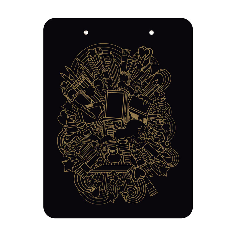 تخته شاسي بني دکو کد T56 سايز A4