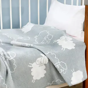 پتوی انگلیش هوم مدل Lamb سایز 120x100 سانتی متر