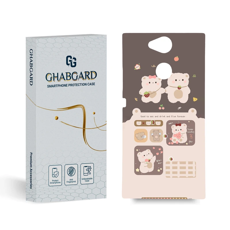 کاور قاب گارد مدل دخترانه مناسب برای گوشی موبایل سونی Xperia XA2