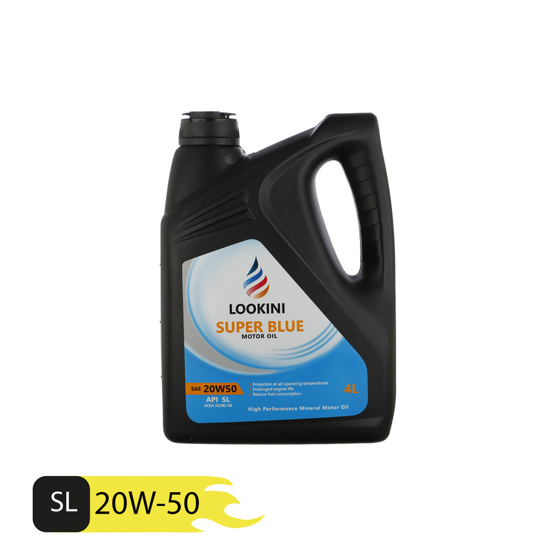 تصویر روغن موتور خودرو لوکینی مدل Super Blue-20W50 حجم 4 لیتر