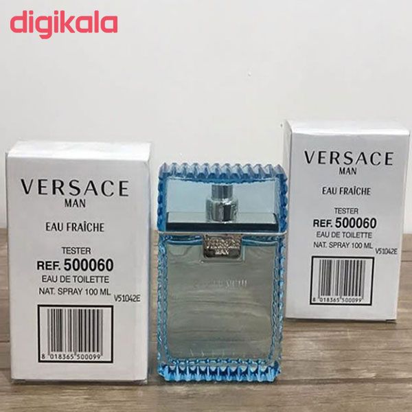 تستر ادو تویلت مردانه ورساچه مدل Eau Fraiche حجم 100 میلی لیتر main 1 2
