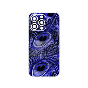 MAHOOT Purple Feather Cover Sticker for Apple iPhone 13 Pro Max