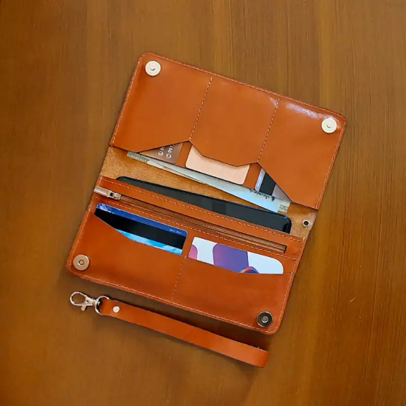 ست هدیه چرم سامه مدل آرزو