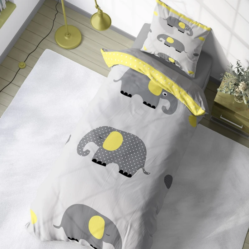 سرویس خواب 1 نفر 4 تکه مدل فیل کوچولو کد 960