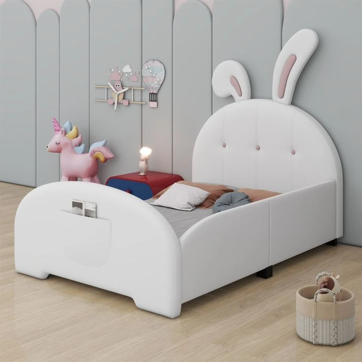 تخت خواب یک نفره مدل خرگوشی 2 سایز 80*180سانتی متر