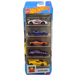 ماشین بازی هات ویلز مدل Hot Wheels Pack-5 MOTOR SHOW بسته 5 عددی