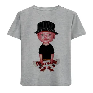 تی شرت آستین کوتاه بچگانه مدل پسرک F870