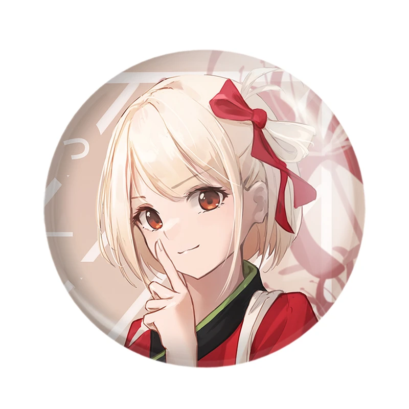 مگنت خندالو مدل چیساتو انیمه لیکوریس ریکویل Lycoris Recoil  کد 23056