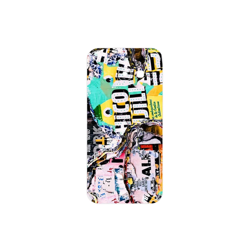 برچسب پوششی ماهوت مدل Collage of Teared Paper مناسب برای گوشی موبایل سامسونگ Galaxy A3 2017