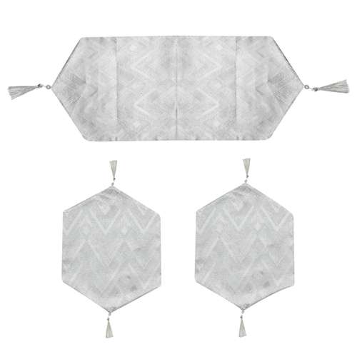 رومیزی مدل پتینه طرح اسپادانا مجموعه 3 عددی