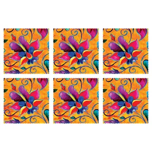 زیر لیوانی مدل C1-42814 بسته 6 عددی