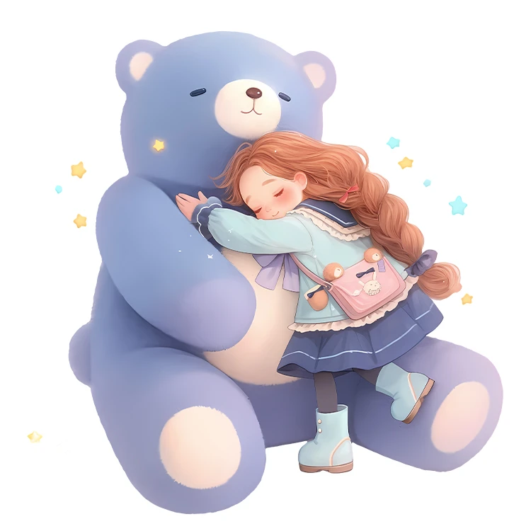 استیکر پارچه و لباس پاد آفرین مدل کارتونی بچگانه کیوت بامزه کد S6051