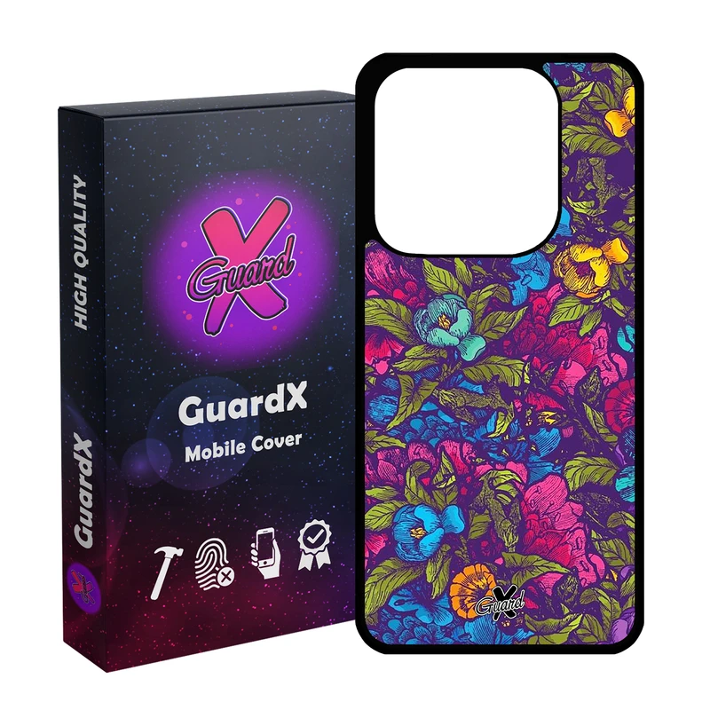 کاور گارد ایکس طرح Flower مدل 10224 مناسب برای گوشی موبایل شیائومی Redmi Note 14 4G