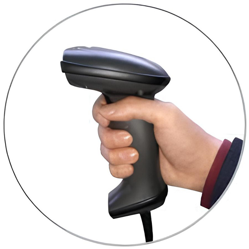 بارکد خوان تک بعدی فستر مدل فروشگاهی به همراه پایه