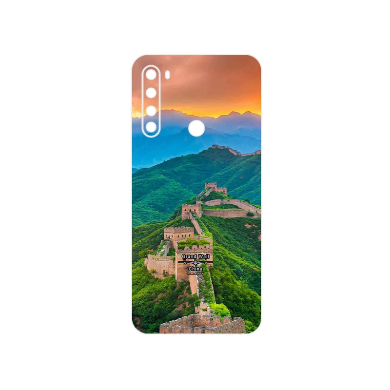 برچسب پوششی ماهوت مدل China Grand Wall مناسب برای گوشی موبایل شیائومی Redmi Note 8 2021