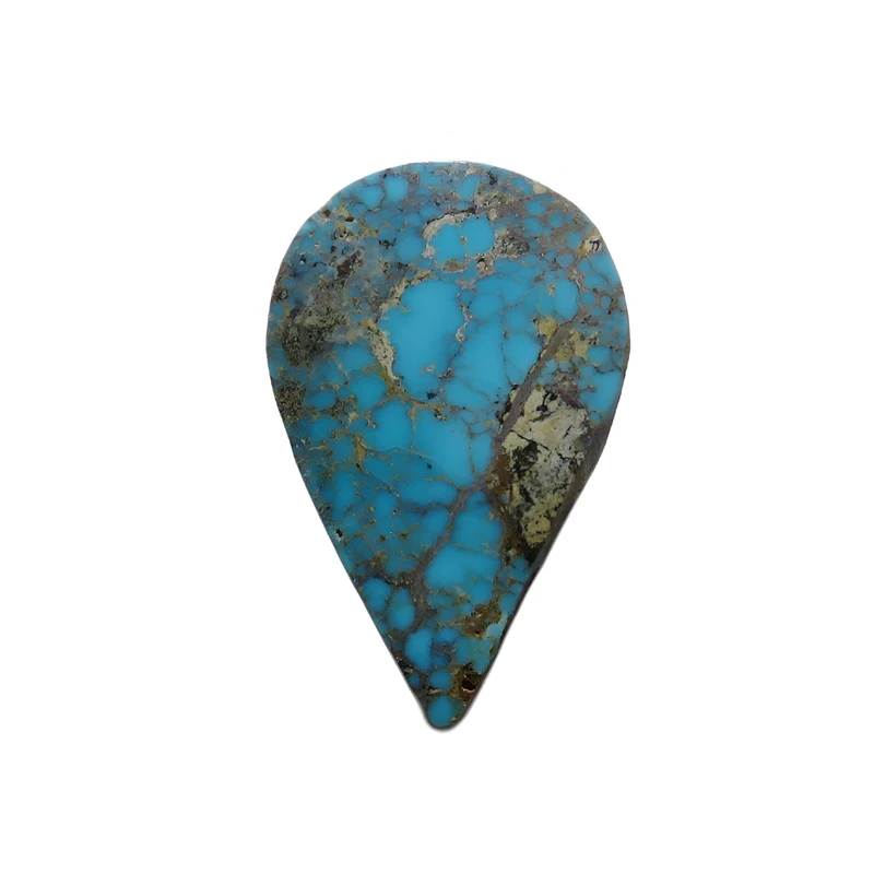 سنگ زینتی فیروزه‌ نیشابوری شجر عنکبوتی مدل اشک 001