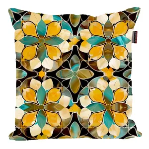 کوسن پاد آفرین مدل سنتی طرح کاشی کد PK40467