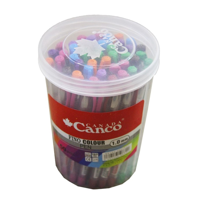 خودکار 8 رنگ کنکو مدل فینو بسته 50 عددی