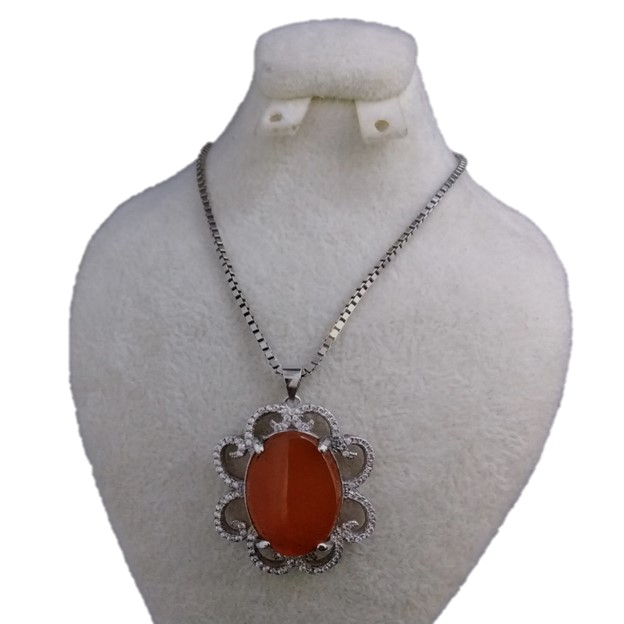 گردنبند نقره زنانه مدل g-1293