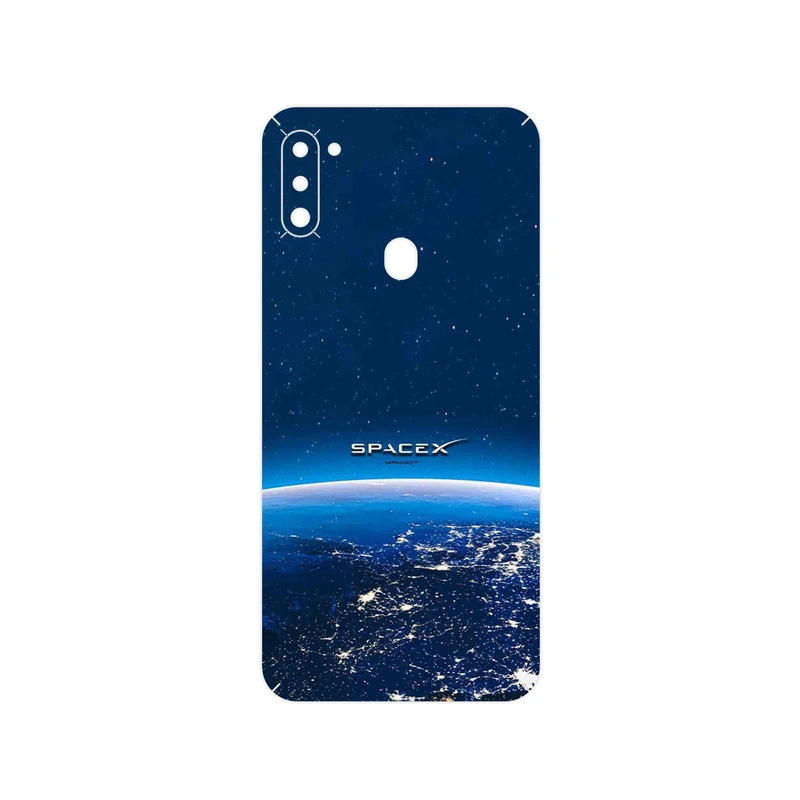 برچسب پوششی ماهوت مدل Space X مناسب برای گوشی موبایل سامسونگ Galaxy A11