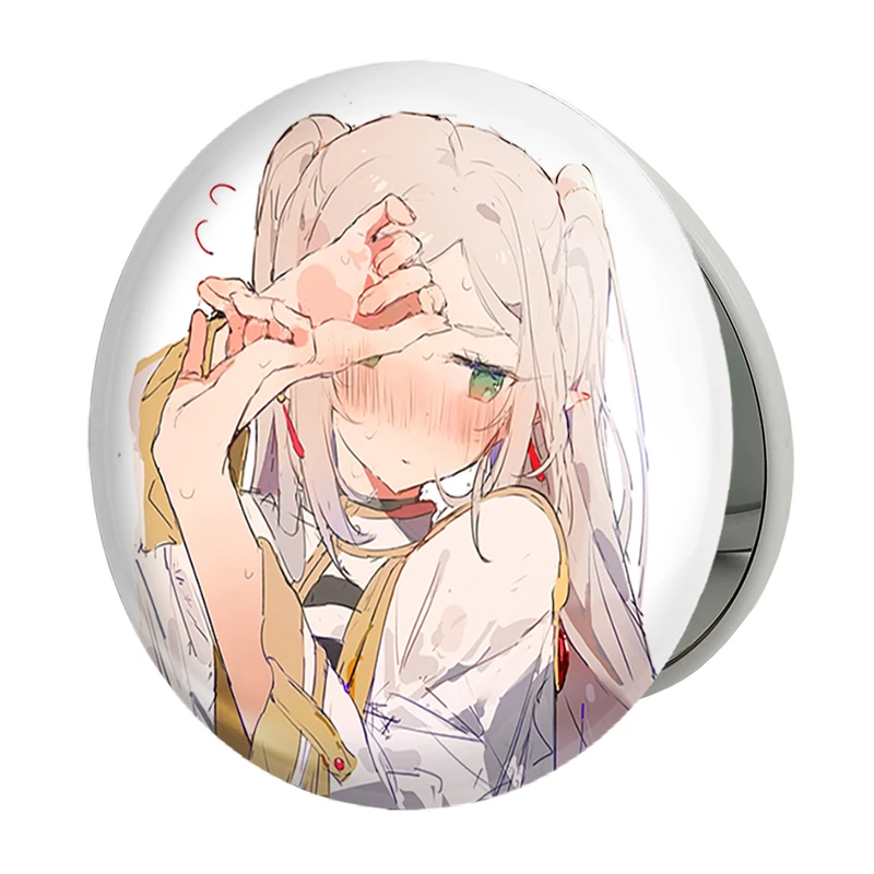 آینه جیبی خندالو طرح انیمه فریرن (Frieren) مدل تاشو کد 33968