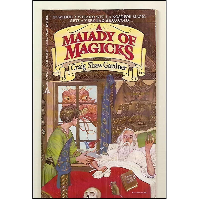 کتاب A Malady of Magicks  اثر Craig Shaw Gardner انتشارات Ace