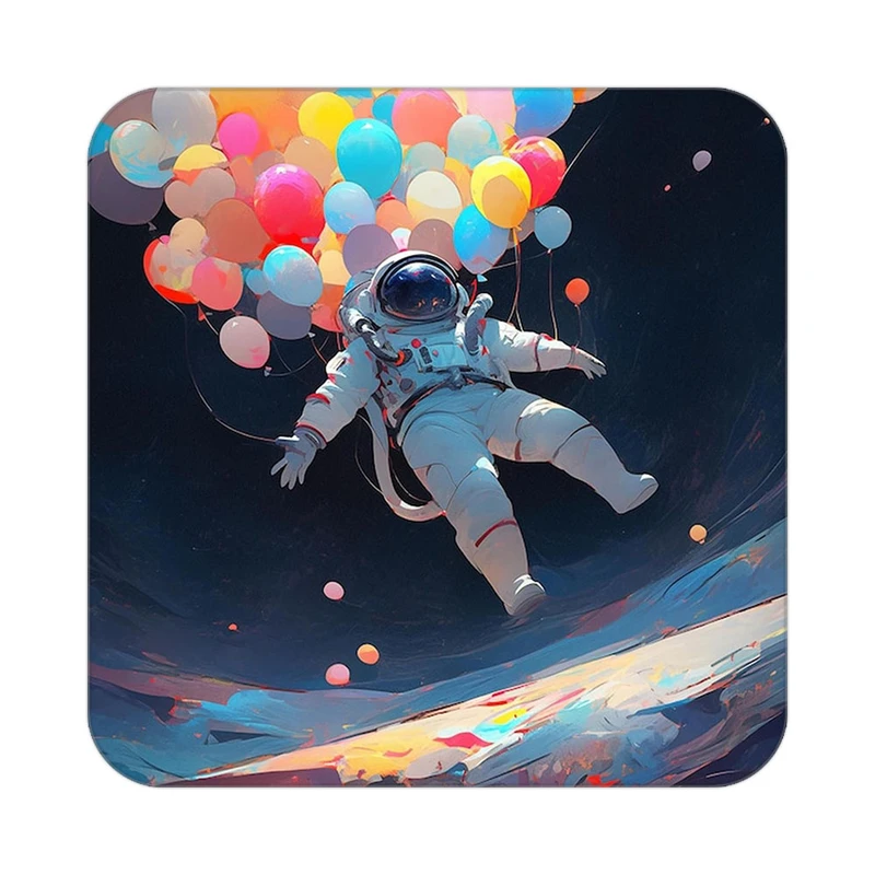 زیر لیوانی کاکتی طرح فضانورد مدل mp46432