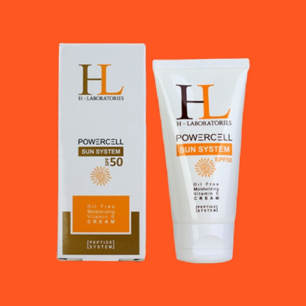 کرم ضد آفتاب اچ ال مدل ویتامین E حجم 50 میلی لیتر