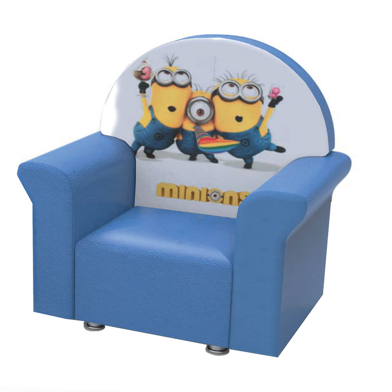 مبل کودک طرح کمانی مدل مینیون