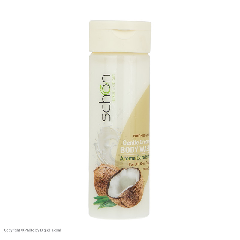 شامپو بدن شون مدل Coconut And Milk حجم 300 میلی لیتر شامپو بدن شون مدل Coconut And Milk حجم 300 میلی لیتر