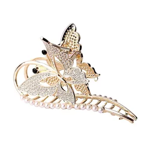 کلیپس مو زنانه مدل پروانه مرواریدی