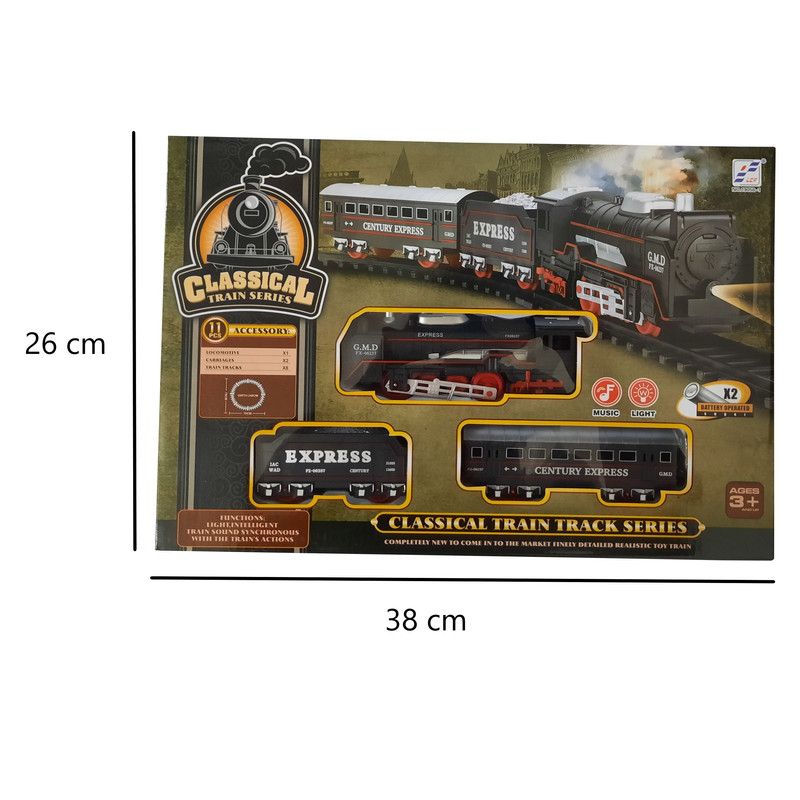 قطار بازی مدل CLASSICAL TRAIN SERIES کد 190