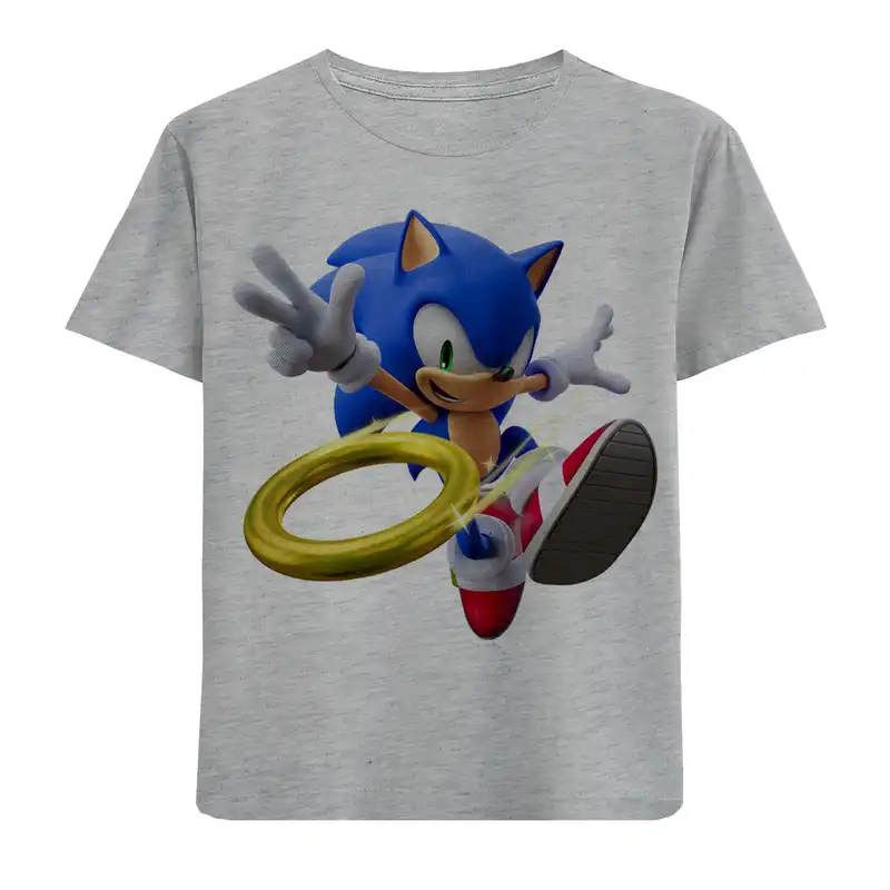 تی شرت آستین کوتاه بچگانه مدل سونیک F458