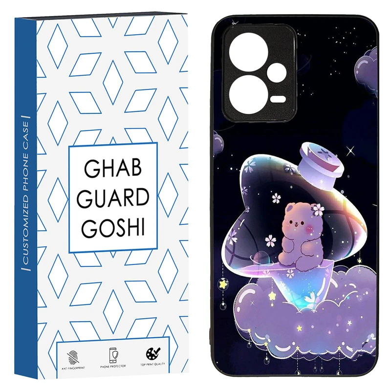 کاور قاب گارد گوشی طرح خرس فانتری کد TPU-052 مناسب برای گوشی موبایل شیائومی Redmi Note 12 5G / Poco X5 5G