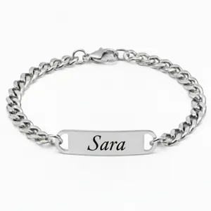 دستبند زنجیری مدل اسم سارا