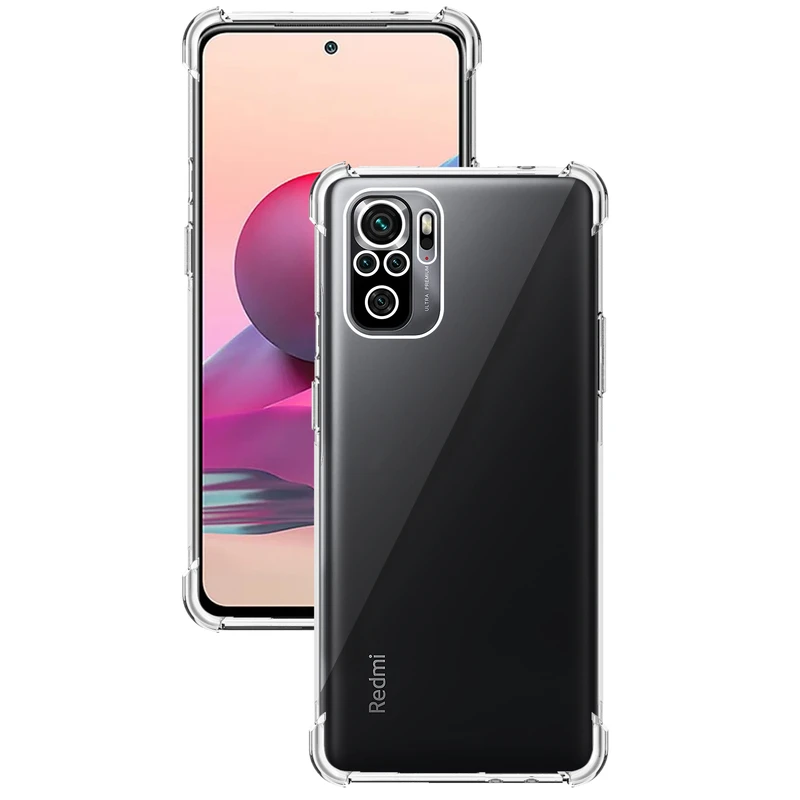 کاور مدل Clear مناسب برای گوشی موبایل شیائومی Redmi Note 10 4G / Note 10S / Poco M5s
