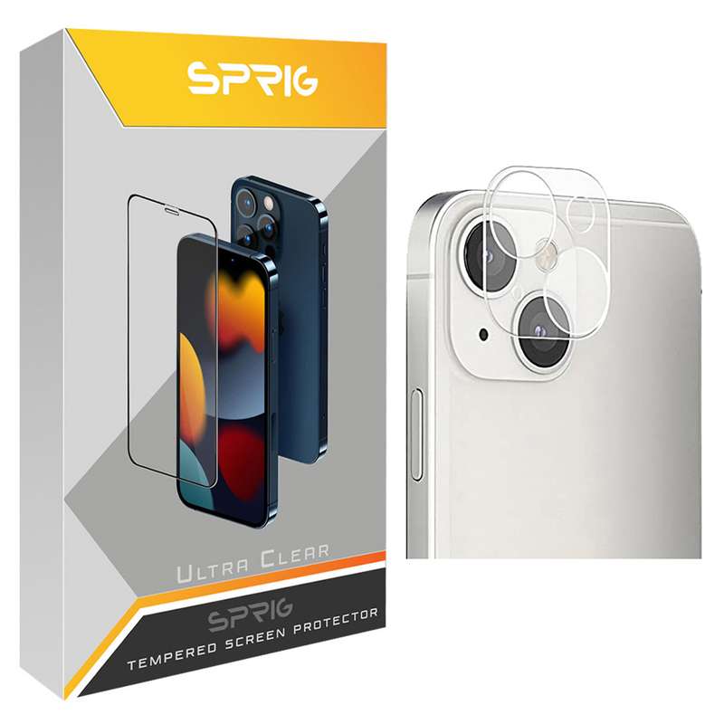 محافظ لنز دوربین اسپریگ مدل LNSP مناسب برای گوشی موبایل اپل iPhone 13 / 13 Mini
