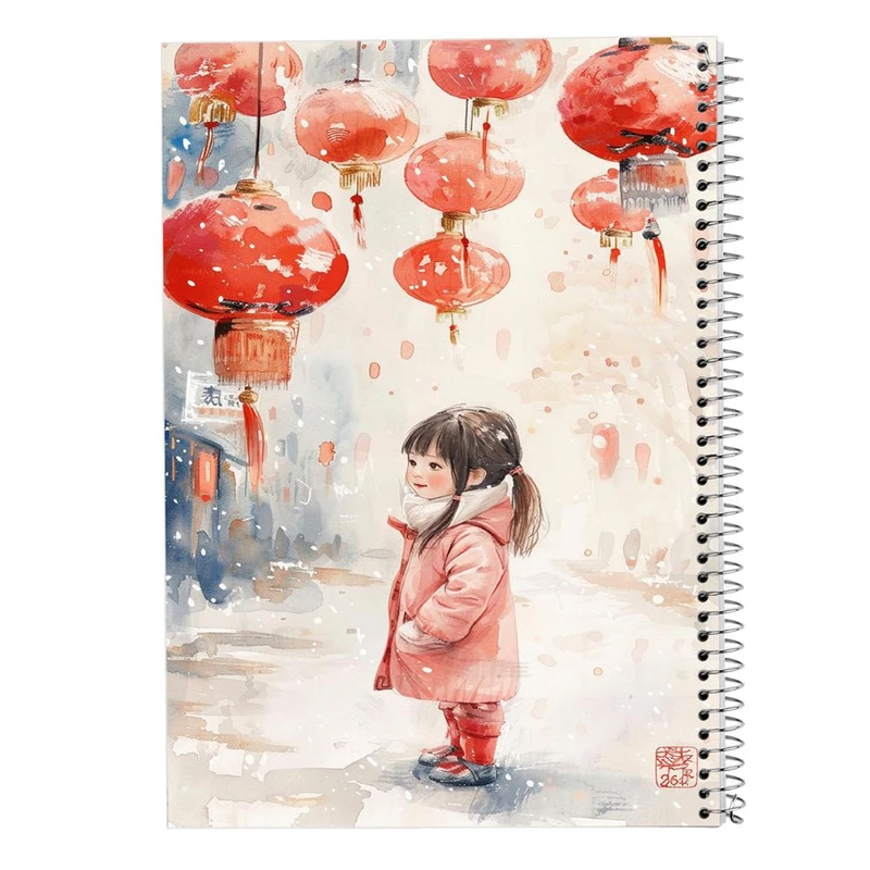 دفتر شطرنجی 50 برگ مدوپد طرح دخترانه کد DF15791