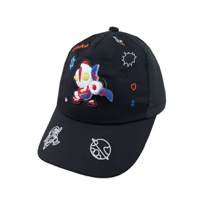 کلاه کپ بچگانه مدل ربات فرفره ای کد 1949