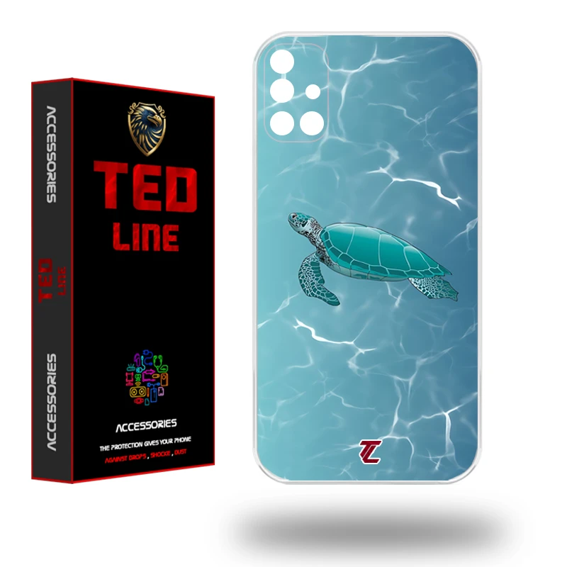 کاور تد لاین طرح لاک پشت کد 1100 مناسب برای گوشی موبایل سامسونگ Galaxy A51