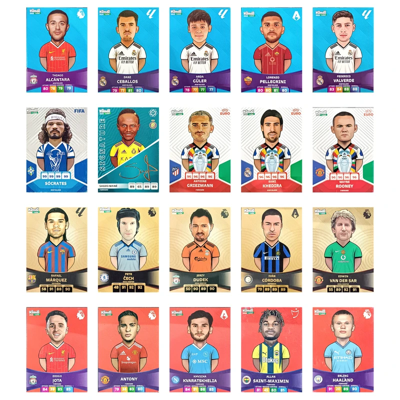 اسباب بازی زینتی کیمدی مدل یورو و پریمیوم مجموعه 20 عددی