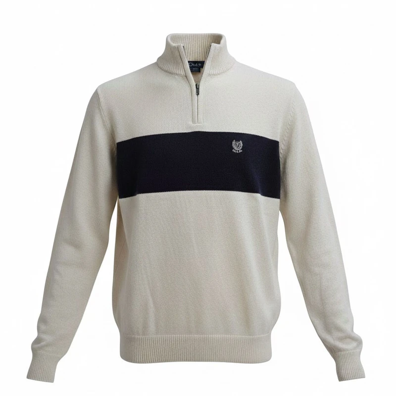 پلیور یقه ایستاده مردانه چپس مدل 15002750