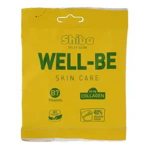 پاستیل غنی شده با بیوتین و پروتوئین کلاژن Well-be شیبا - 60 گرم 