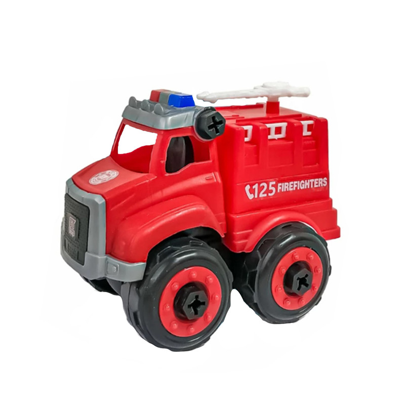 ماشین بازی مدل اتش نشانی بسته چهار عددی