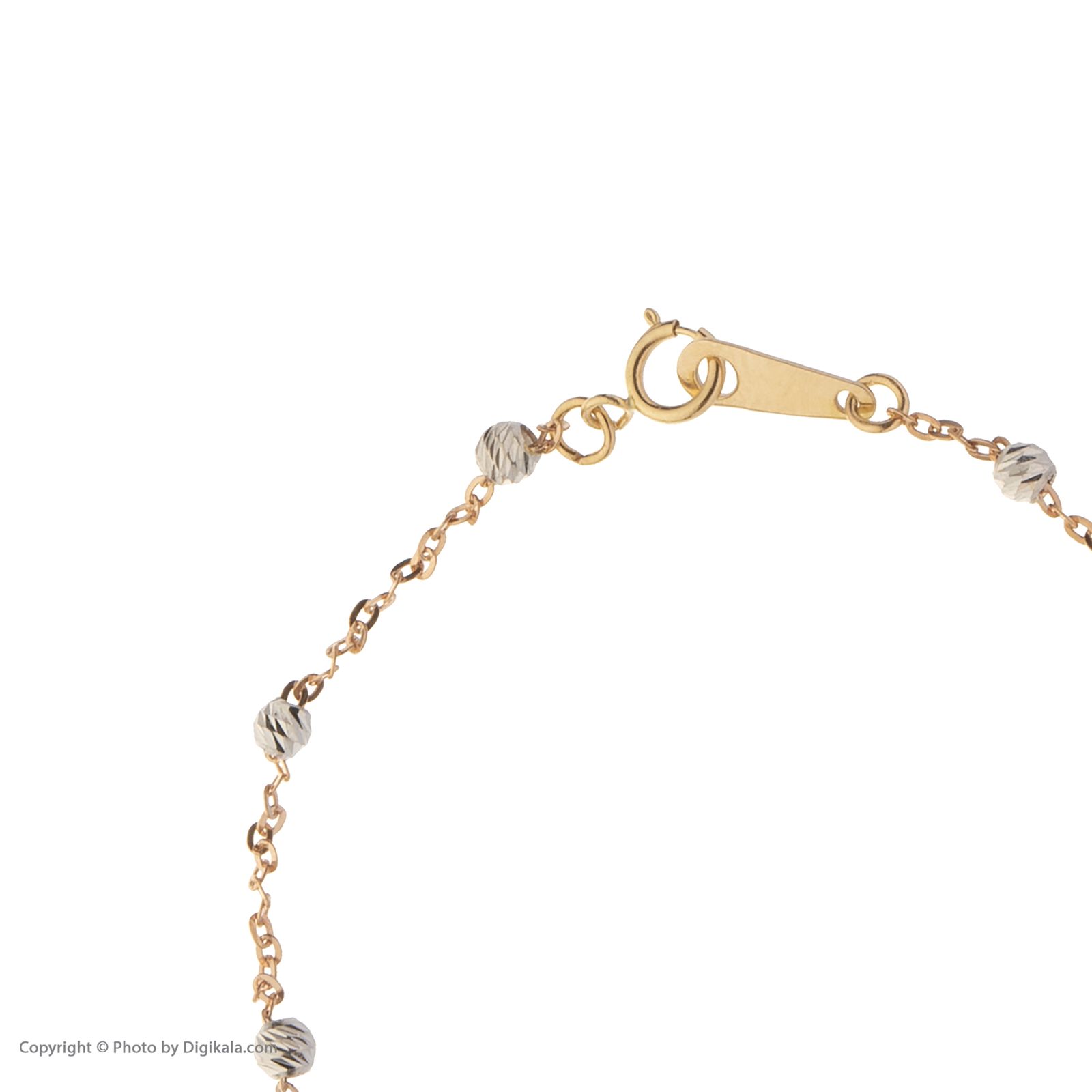 دستبند طلا 18 عیار زنانه مدیسا مدل B1040 -  - 3